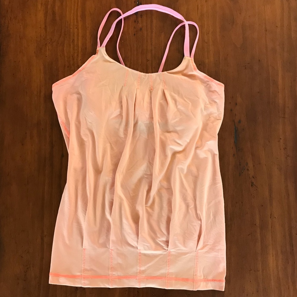 Lululemon Peach Flow & Glow Tank Size Small